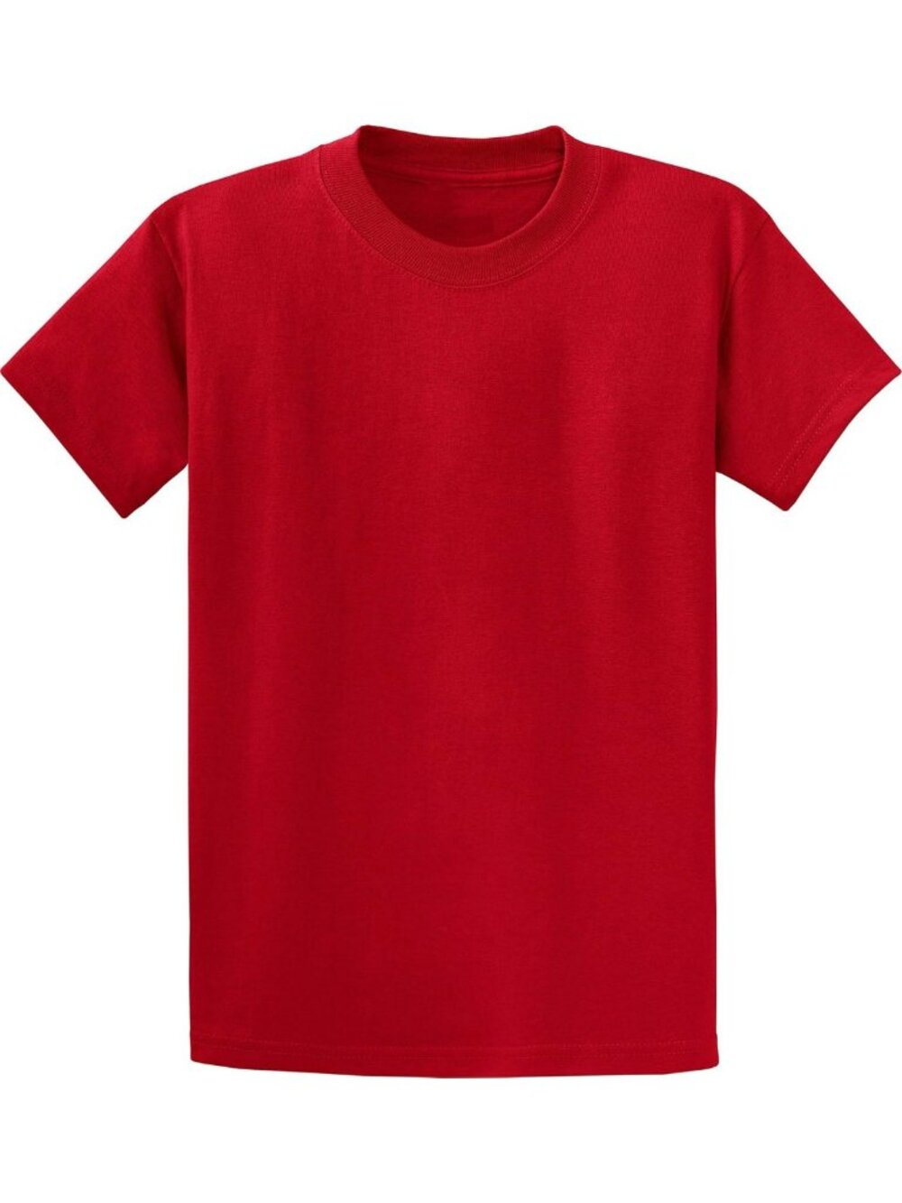 Men's Heavyweight Cotton T-Shirt - Plain Tee, Big & Tall Sizes Available